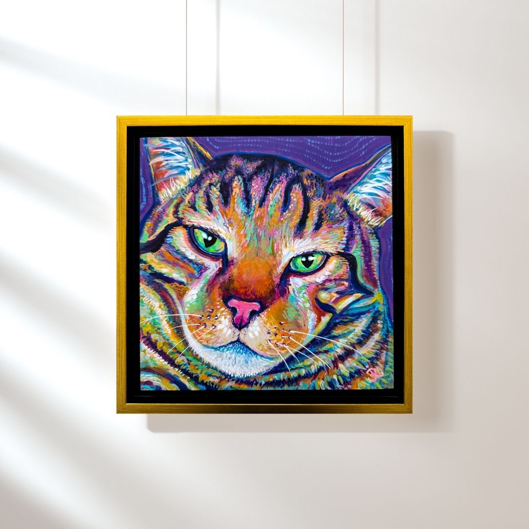 "Dashing" Original Acrylic Painting