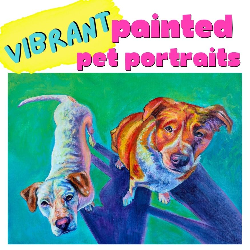 Pet Portrait (Acrylic)
