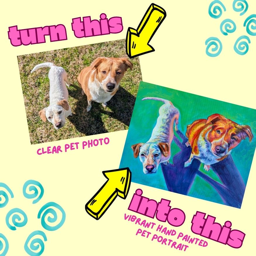 Pet Portrait (Acrylic)