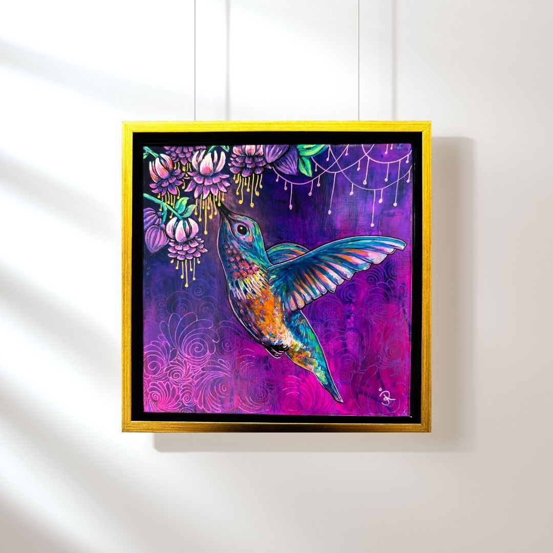 "Little Gem" Original Acrylic Painting