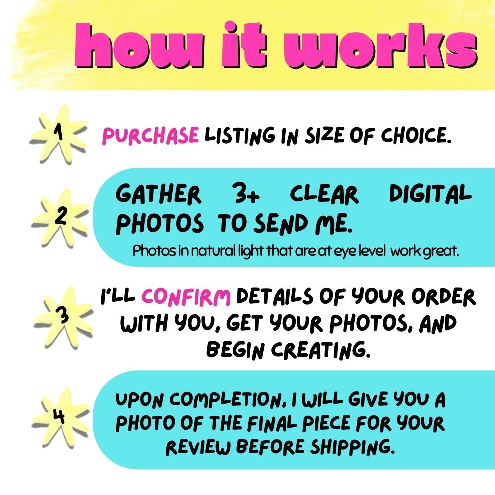 Pet Portrait (Acrylic)