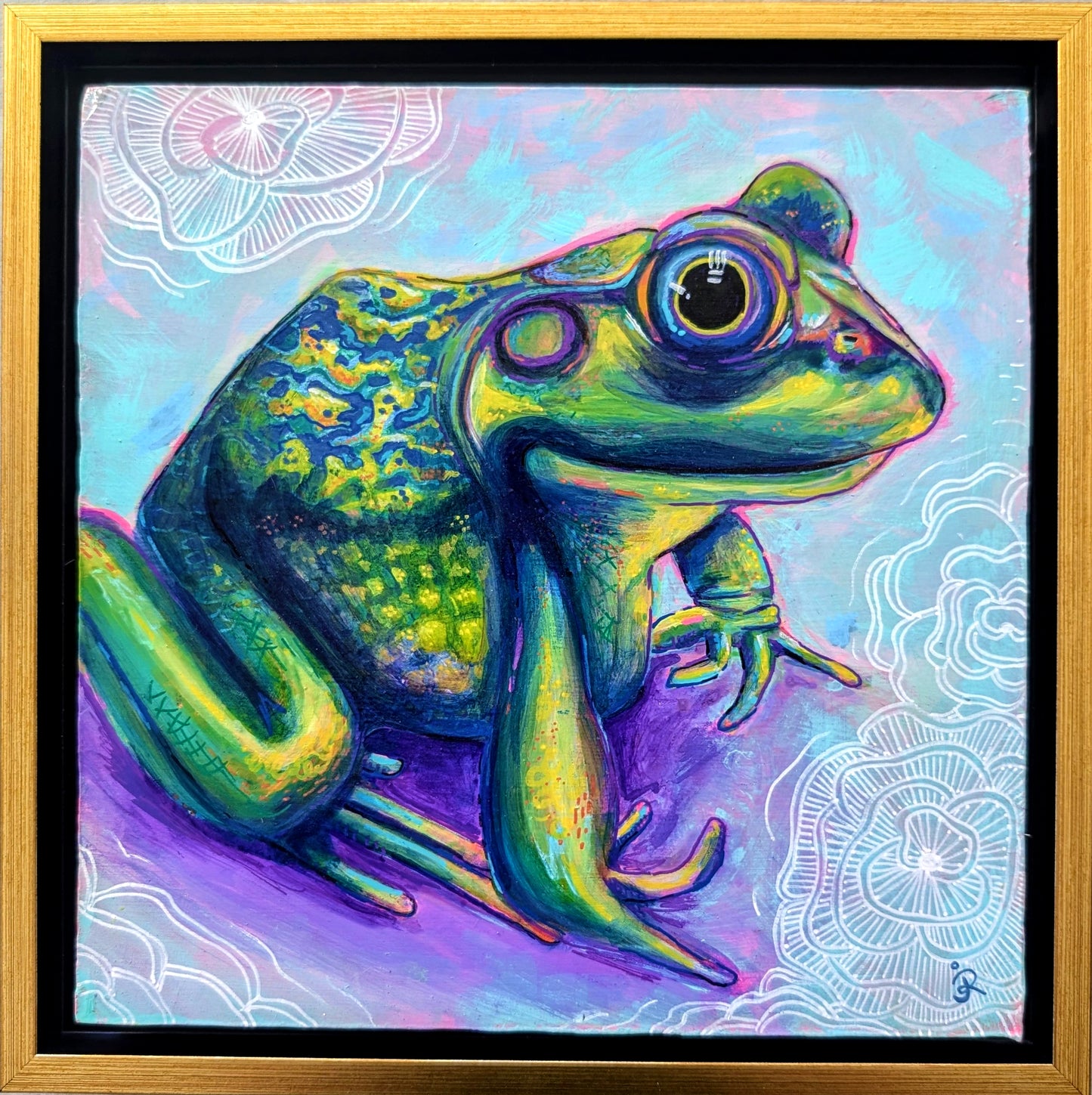 "Dainty" Original Acrylic Painting